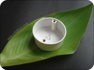 PVCコンジットボックス25mm火炎プルーフ