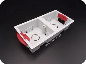 PVC電気ボックスウォールマウント火災防止